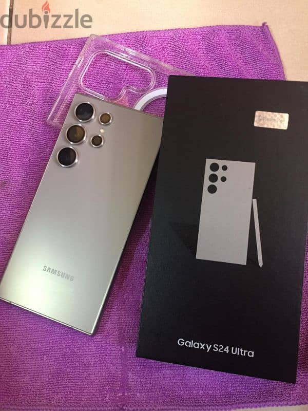 S24 ULTRA TITANIUM GRAY 12GB RAM 256GB MEMORY STORAGE. SAME AS NEW 1