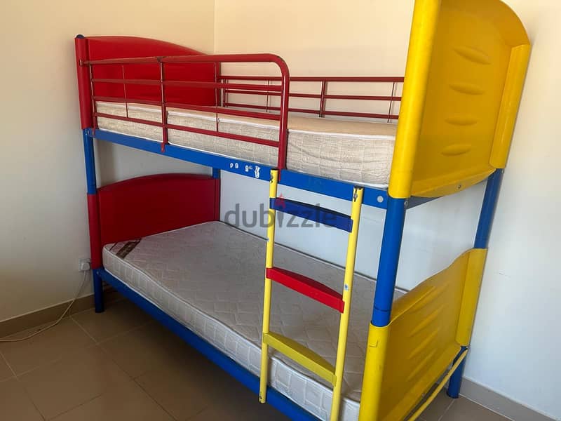 Bunk bed with Mattress 1