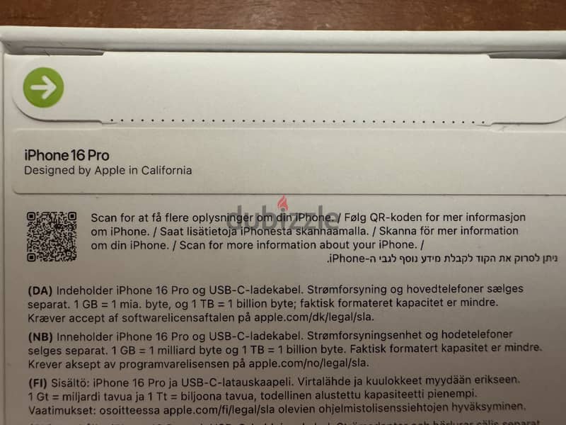 [NEW SEALED] Apple iPhone 16 Pro || Natural Titanium || 1 TB 3