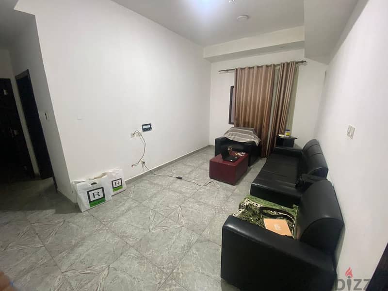 Fully furnished sharing 2bhk apartment, 140BD only with EWA included. 1