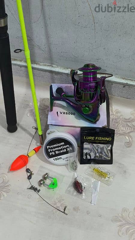 Fishing rod and reel sets 1