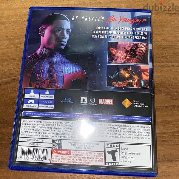 Spider man miles morales ps4 1