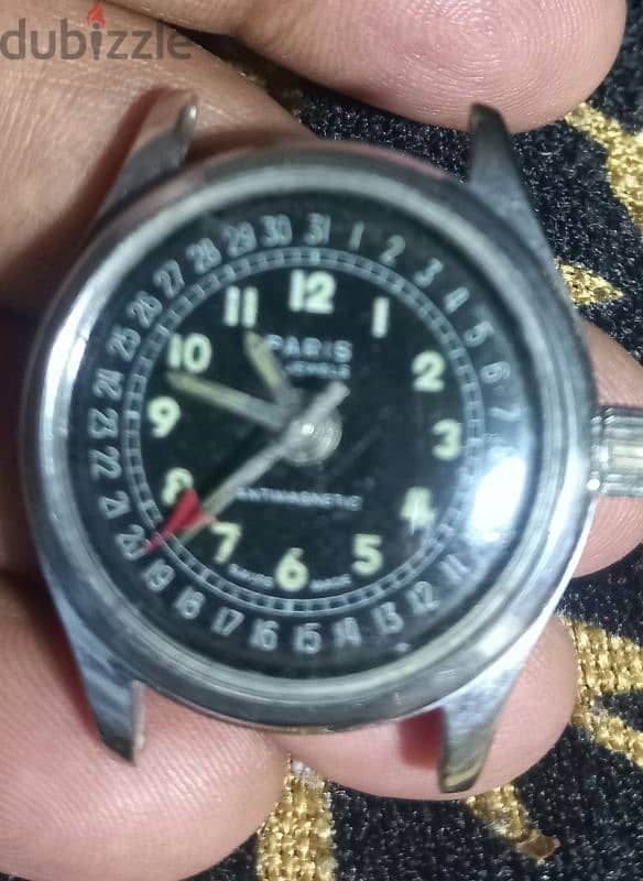 paris pointer date swiss watch 0