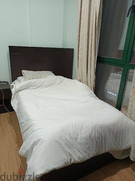 fully furnished Bed space for rentسرير للمشاركة 0