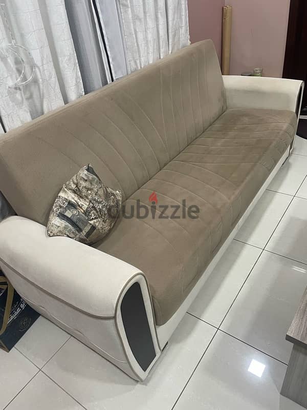 Full Sofa bed Couch set - 7 seater 1