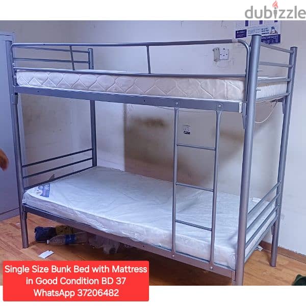 Queen size bed set and other items for sale with Delivery 5