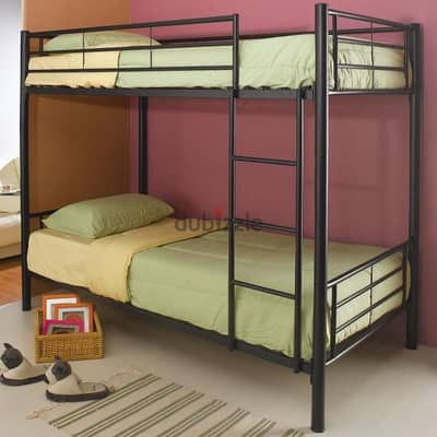 steel bunk bed