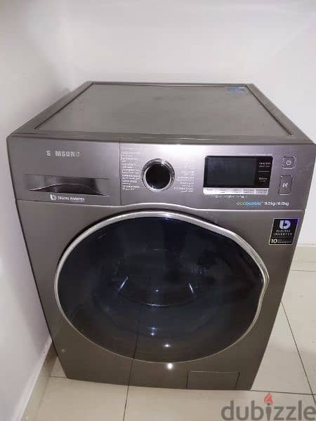 Samsung Digital Washer Dryer 9kg Washer Dryer 6kg 0