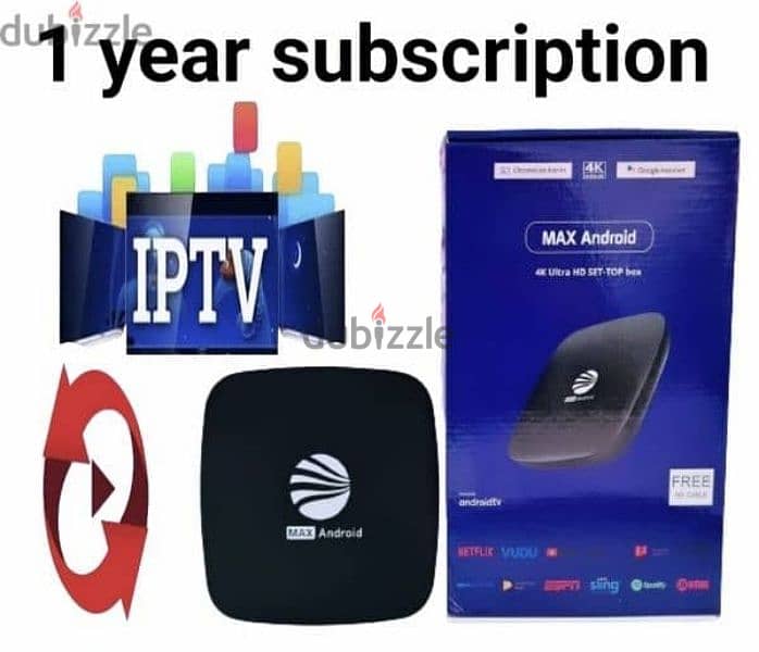 max Android with one year subscription special offer 0