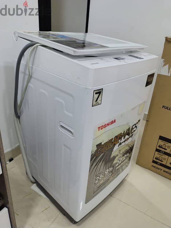 slightly used top load washing machine 0