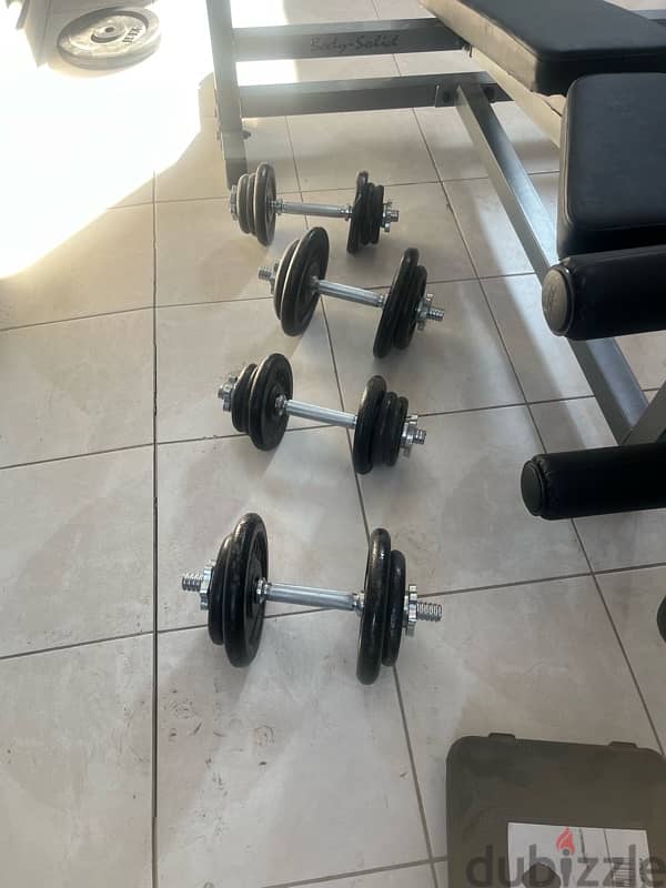 اثقال حديد  Dumbbell set 0