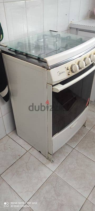 MIDEA Cooker gas with grill 2