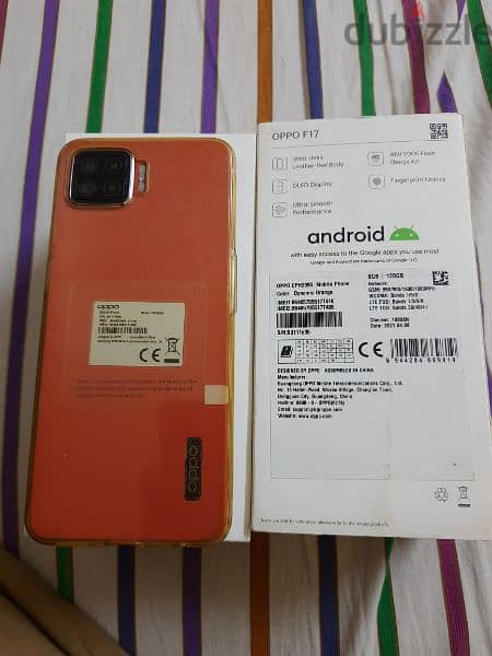 oppo F 17  mobile   good condition 100% 1