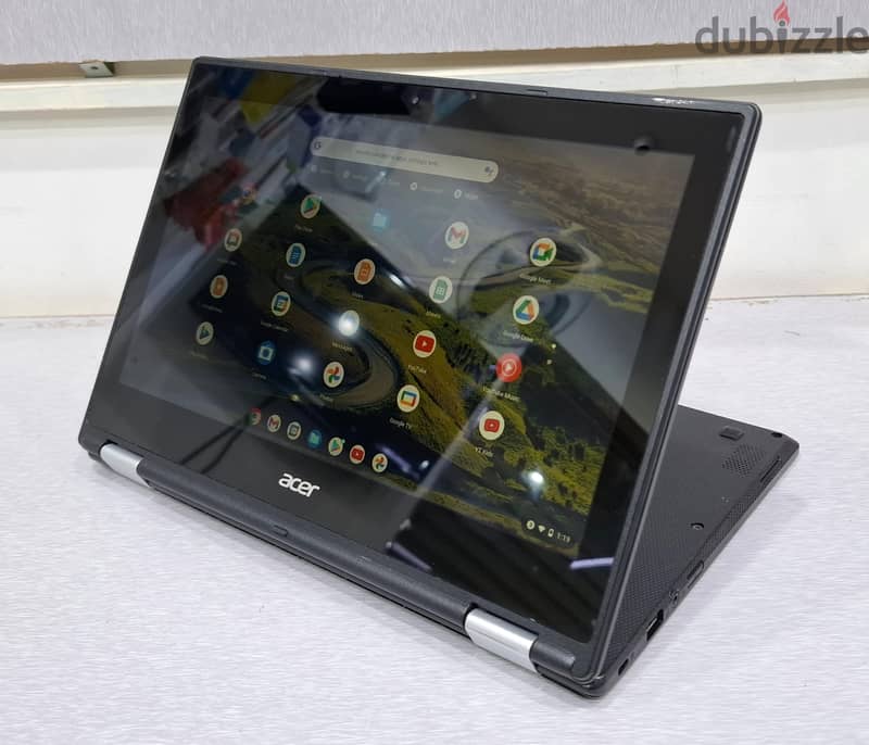 ACER 2 In 1 Touch Chromebook Foldable 11.6" Screen With Play Store 2