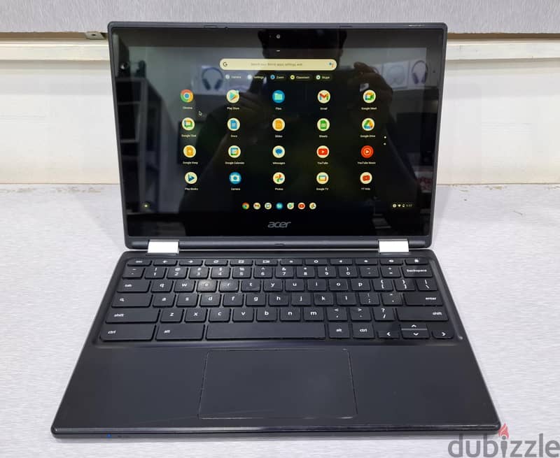 ACER 2 In 1 Touch Chromebook Foldable 11.6" Screen With Play Store 3