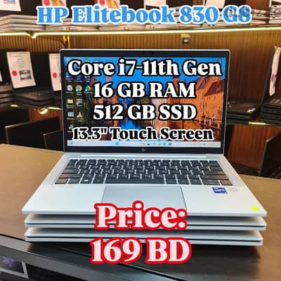 HP Elitebook 830 G8 Core i7-11th Gen