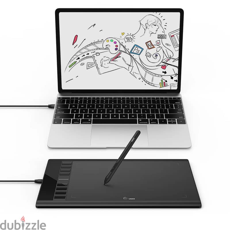 UGEE Graphics Drawing Tablet M708 4