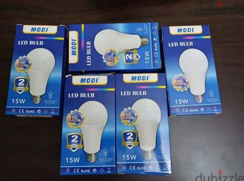 Bulbs yellow warm light 5 pieces  & 3 LED tube light's 0