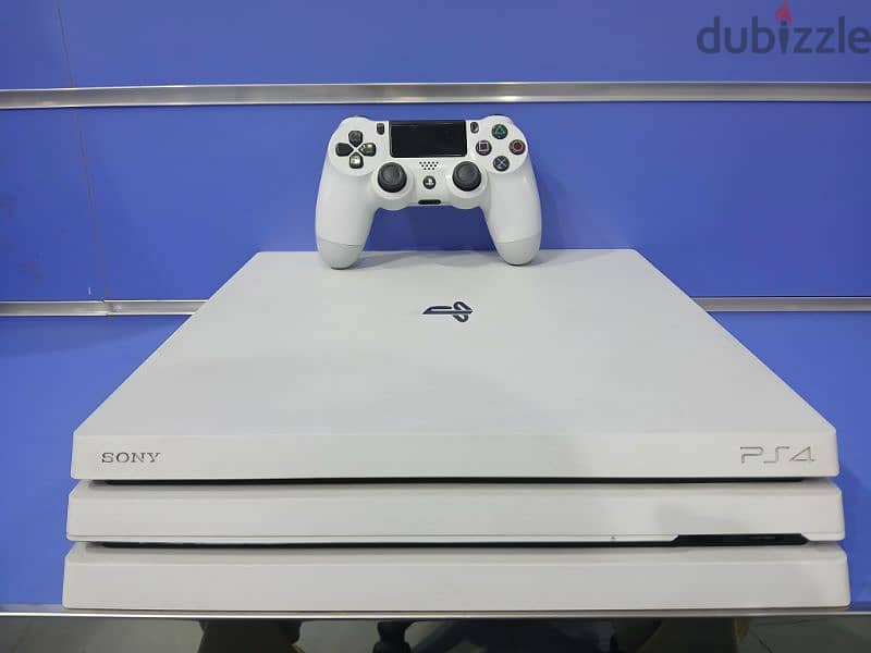 PS4 Pro White Edition for Sale. 1