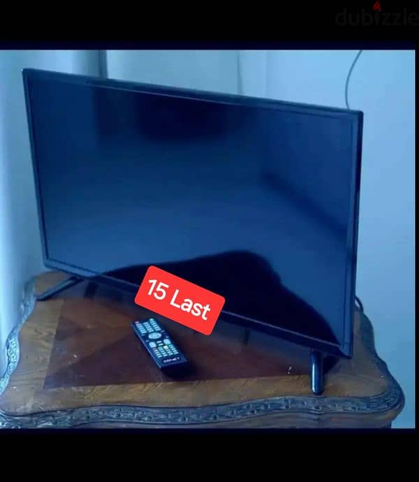 32 inch led with remote 15 last  delivery 2 bd not smart tv 0