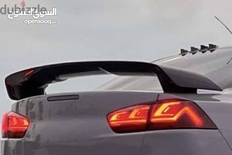 Original GT Mitsubishi Lancer Spoiler 1