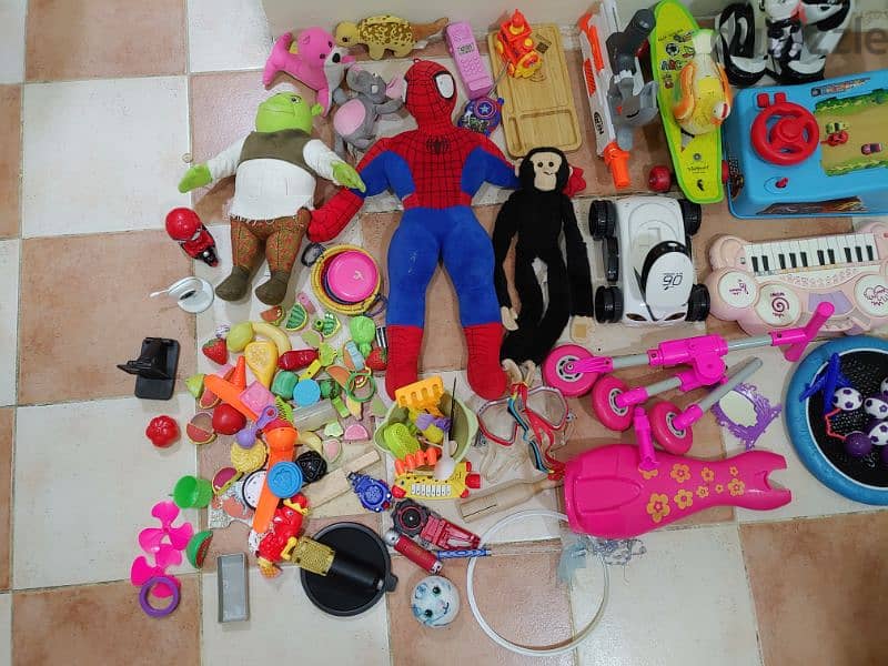 All toys for sale 15 BHD only 4