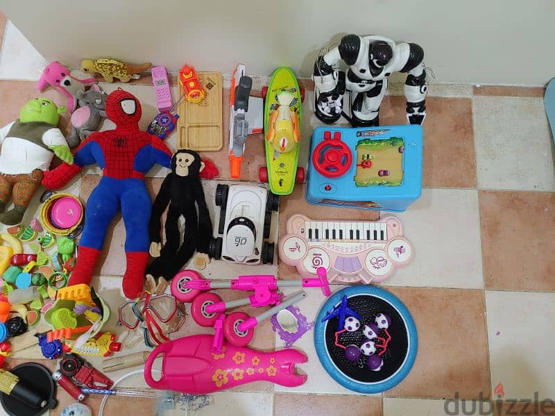 All toys for sale 15 BHD only 5