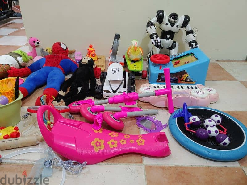 All toys for sale 15 BHD only 7