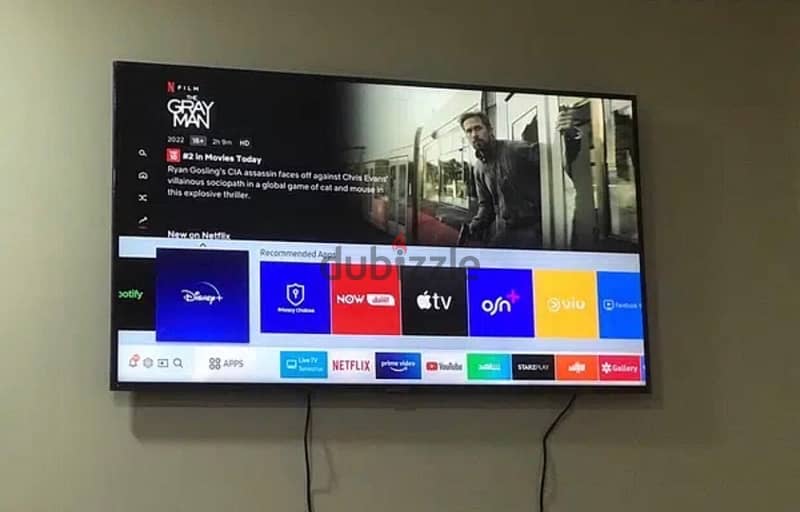 55” Samsung smart tv 4K UHD 0