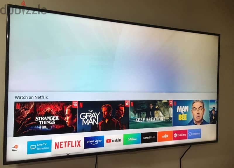 55” Samsung smart tv 4K UHD 1