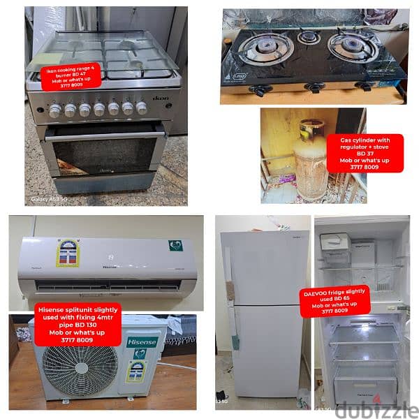 Hitachi fridge and other household items for sale with delivery 7