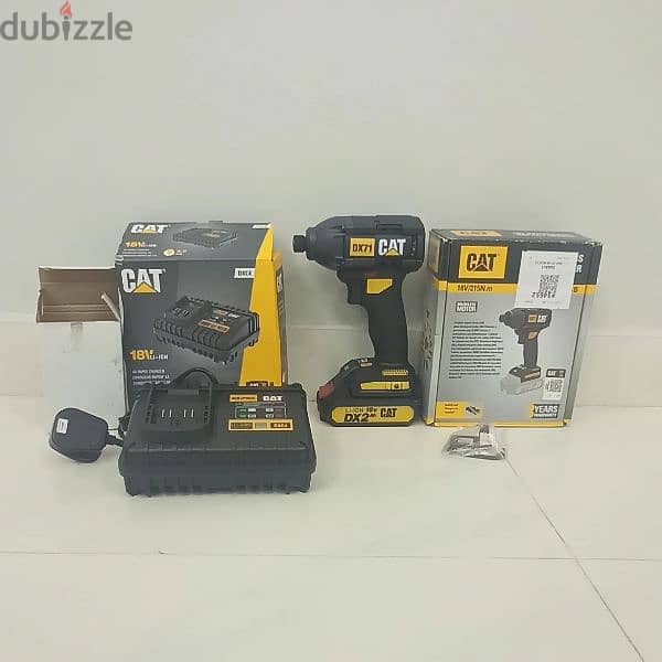 New CAT DX71 Brushless cordless Impact Driver 0