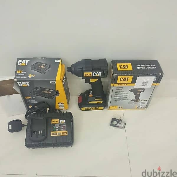 New CAT DX71 Brushless cordless Impact Driver 6