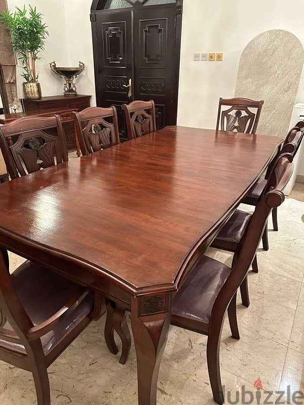 dining table with 8 chairs 3