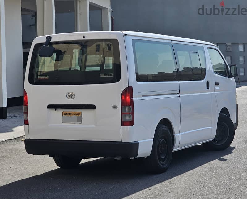 Toyota Hiace 2014 EXCELLENT CONDITION WHITE 2