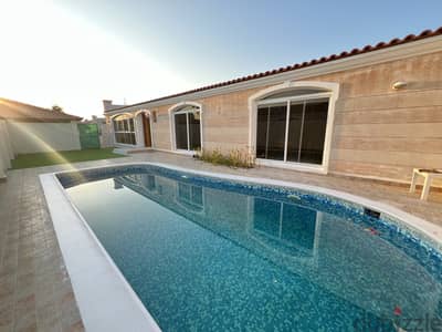 saar – stylish 3 bedroom semifurnished villa with privet pool