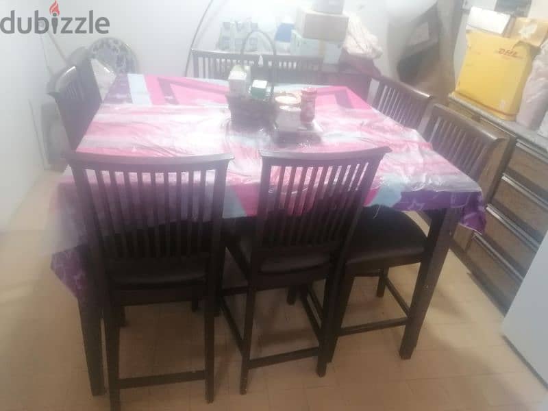 8 chair dining table for sale 2