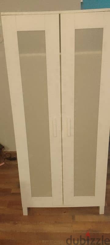 IKEA 2 door white cupboard for sale. excellent condition. 0