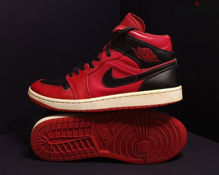 (EUR 42.5) Jordan 1 Mid Reverse Bred (2021) 1