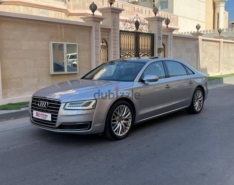 2015 model Audi A8 0