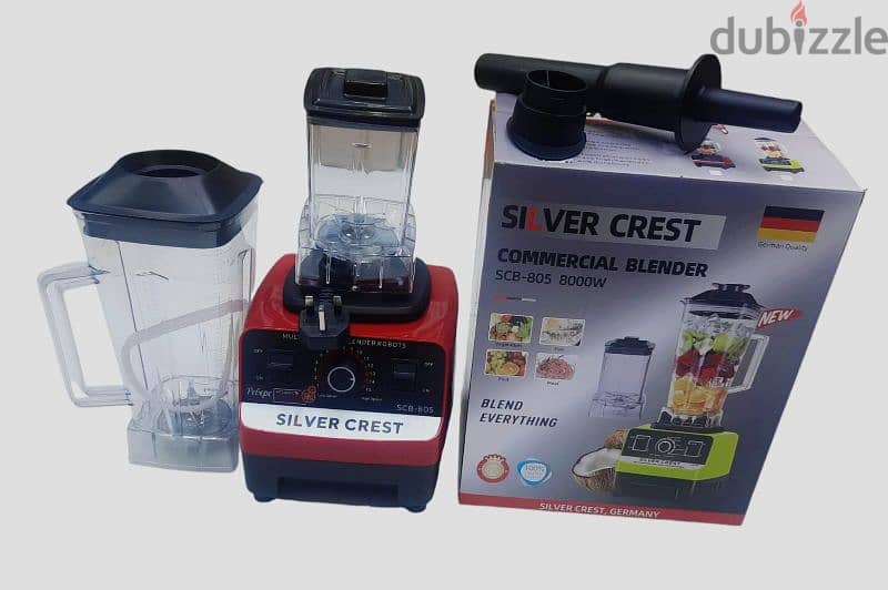 Silver crest blender 12 bd 8000 watt 0