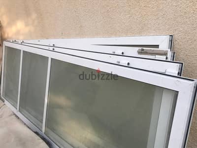 باب المنيوم وزجاج alminium glass door