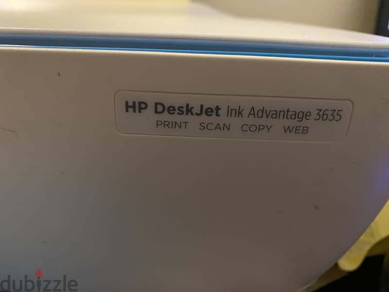 HP DeskJet Ink Advantage 3635 All-in-One Printer - 10 BHD 1