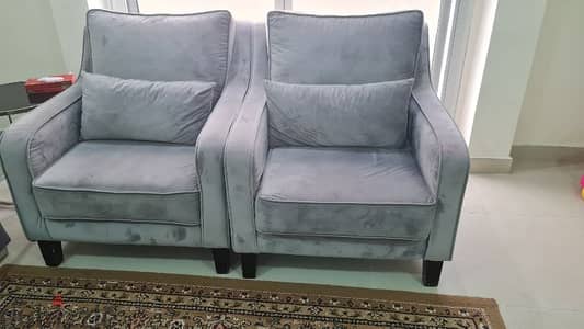 arm chair v. good condition 15 bd each. . . both 25