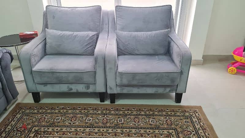 arm chair v. good condition 15 bd each. . . both 25 1