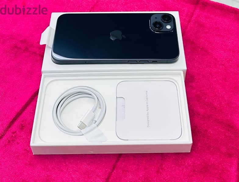 iPhone 14 Plus midnight 128 gb only 7 days ues full warranty from Appl 2