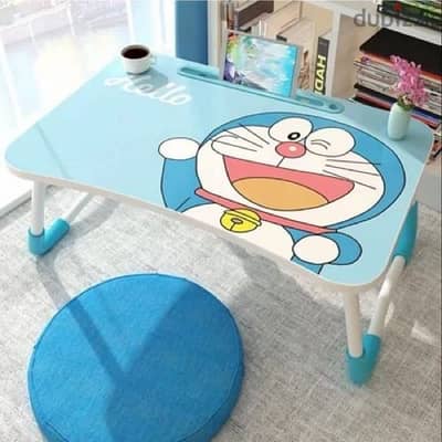 wood cartoon printed laptop table for sale good quality foldable table