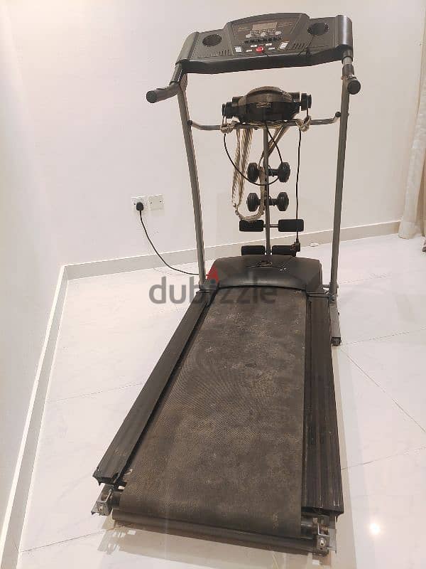 Foldable Treadmill with Massager belt 1