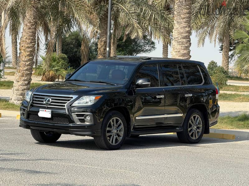 Lexus LX 570S 2014 Black 1