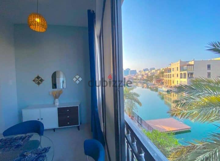 Amwaj Floating City Apartment with Boat Parking 4